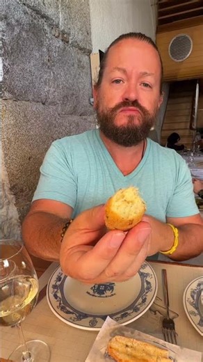 Tasting Cod Cakes in Porto Portugal #travel #food