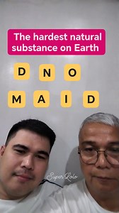 16K views · 229 reactions | Hardest natural substance Brain exercise Stimulate your brain #rodolforustiajr #knowledge #puzzle #quiz #education | Rodolfo Rustia Jr. | Facebook