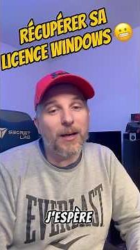 Récupérer sa clé de licence Windows grâce à mon script powershell !