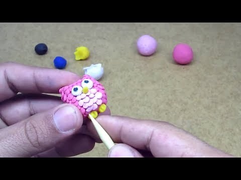How To Make Clay Owl | Clay Modeling Projects 8