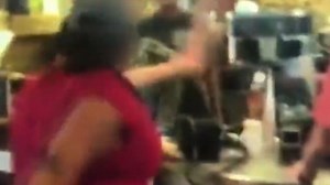 McDonald's employee slaps a customer in the face