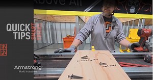 The Right Combination ⚙️ Attaching dense product to light gauge framing? Choosing the right screw and the right RPM makes all the difference. Watch the full Tip & Trick video. https://bit.ly/46uX9YT | Armstrong Ceilings Installation Systems