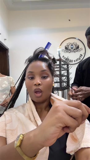 @Braids, lash, install in warri long braids for the win most times when I want to go simple #ajianje #newbraids #braidsstyle #boxbraids