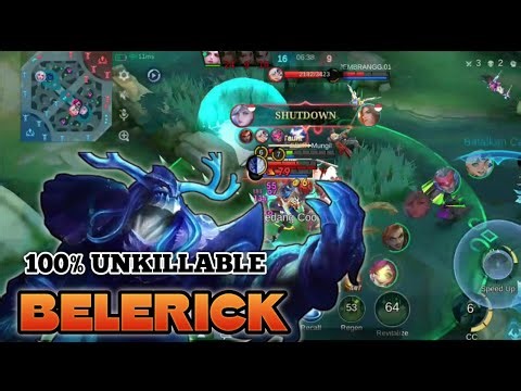 NONSTOP WAR ! Belerick Roam & Gank !! Gameplay Top Global Belerick - MLBB