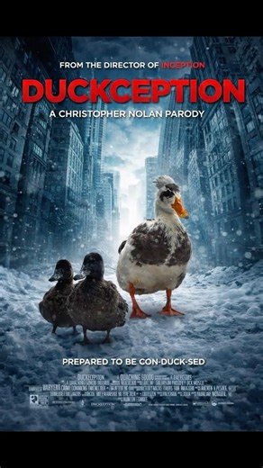 INCEPTION | Official Trailer (Duck Version)