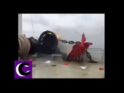 How Not To Drop An Anchor | Boat Fail | Boat Sets On Fire