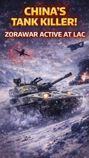 India's New "Mountain Hunter" Tank 🔥 | Zorawar vs China