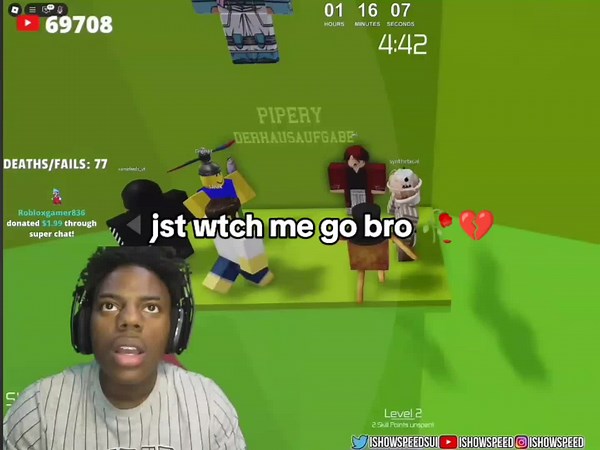 Mastering Tower of Hell with Ishowspeed