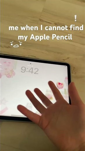 I cannot find my Apple Pencil ￼