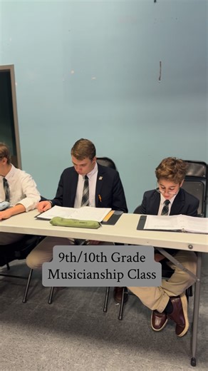 Jarrod Richey on Instagram: "Each week we start my 9th–10th grade musicianship class by singing the Beatitudes. They split into harmony about a month ago, and they are sounding good. I’m so pleased with their work and their growing ability to sightread and sing."