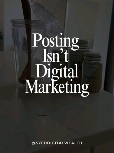 Understanding Digital Marketing vs. Content Posting