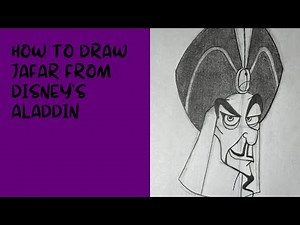 How to Draw Jafar from Disney’s Aladdin