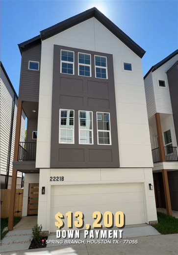 Buy this home with $13,000 as down payment. 📍 Spring Branch, Houston Listed Price: 💰 $374,900 Details * 🛌 3 Beds * 🛁 3.5 Bath * 🚙 2 Car Garage * 📐 1,778 sqft * 📍 77055 Looking to buy, sell or lease a home? 👇 TEXT “home” to get started 🏡 301-633-8579 📱 #houstonrealtor #houstontowmhouses #houstontownhome #houstontownhouseforsale