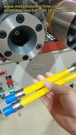 High-Pressure Gas & Water Pipe Hose Crimping Machine