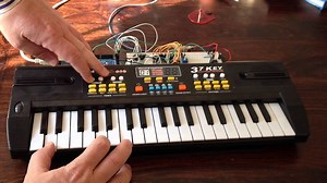 Cheap Keyboard   Arduino = Better than expected Synth