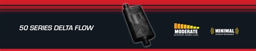 Flowmaster: 50 Series Delta Flow