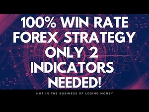 The Best 100% Win Rate Forex Strategy | Only 2 Simple Indicators Needed!