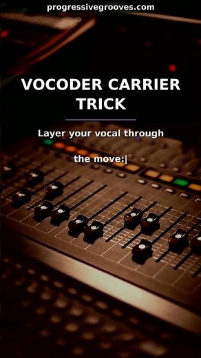 Vocoder Trick That Changes Your Trance Vocals Forever