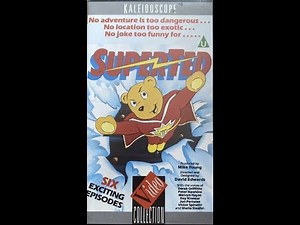 Original VHS Opening and Closing to SuperTed Volume 1 Six Exciting Episodes UK VHS Tape
