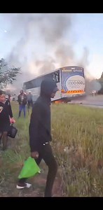 14K views · 229 reactions | CENTURION - [WATCH] Putco bus on its way to Centurion has caught fire. No fatalities reported. Updates with LolahM | Updates with LolahM | Facebook