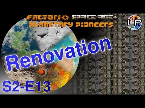 S2-E13 - Renovation - Laurence Plays Factorio: Planetary Pioneers
