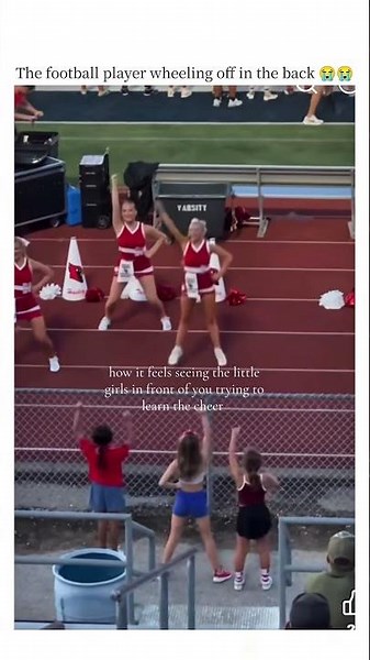 “the big girls are watching i gotta impress them”