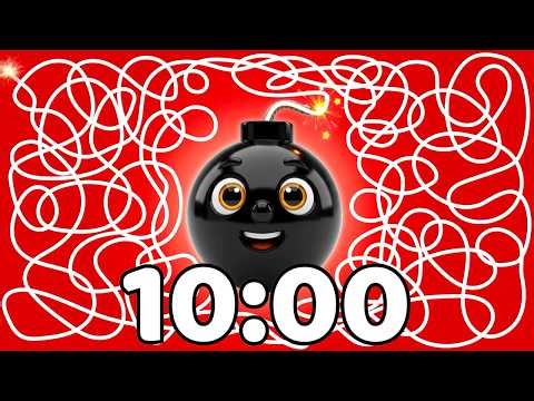 10 Minute Timer 💥 | Timer Bomb [MISSION IMPOSSIBLE] 💣 | Countdown Surprise!