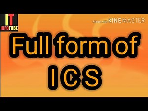 Full form of ICS | what is ics