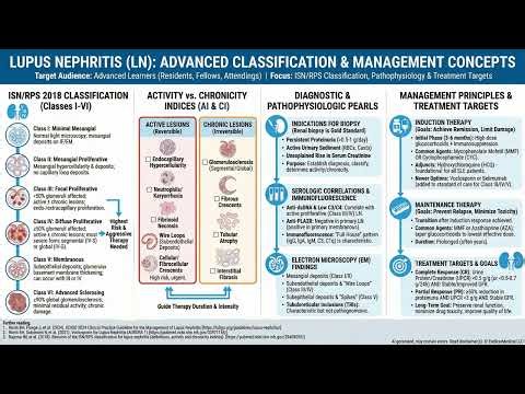 Lupus Nephritis Clinical Trials, Lupus Nephritis: Diagnosis and Management, Glomerulonephritis: Caus