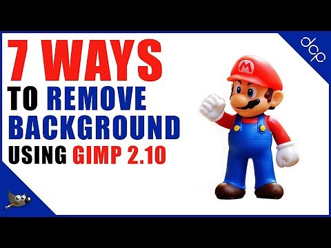 How to remove background from image using GIMP 2.10 - [ Remove Background Tutorial 2021 ]