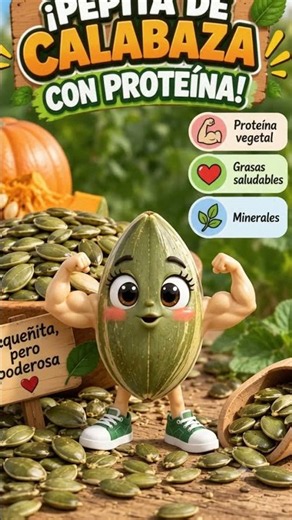 🎃 Pepitas de calabaza: ¡sorprendente aporte de proteína!
