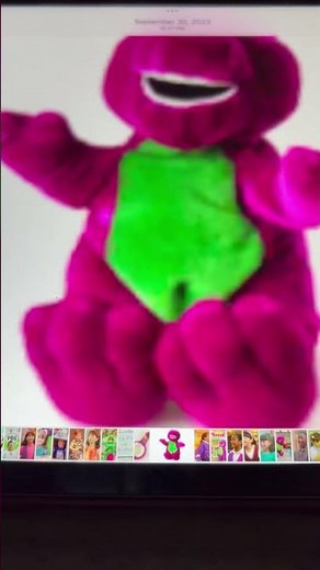 Microsoft ActiMates Barney Doll Toys