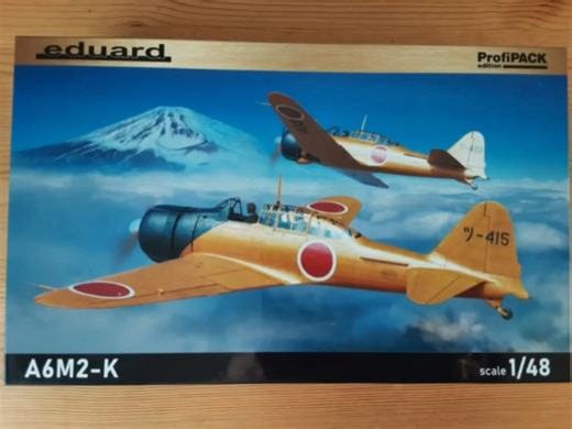 Eduard 牛魔王 1/48 A6M2-K 零式战斗-双座教练机型