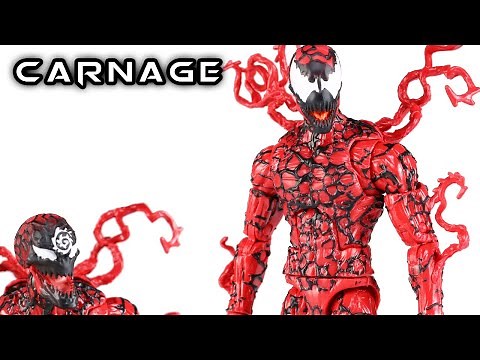 Marvel Legends CARNAGE Venompool BAF Wave Action Figure Review