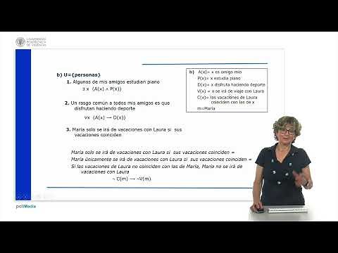 Symbolization exercises in predicate logic | UPV