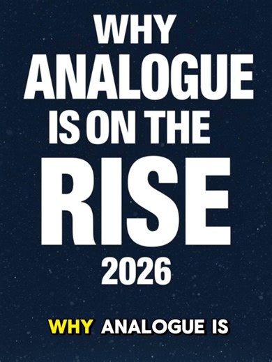 ANALOGUE ON THE RISE FOR 2026? 🔥Top Viral TikTok New Year Trends & Predictions Explainer Video! #2026trends #trending?now🔥 #trendingnowontiktok #2026trendpredictions #analoguevsdigital