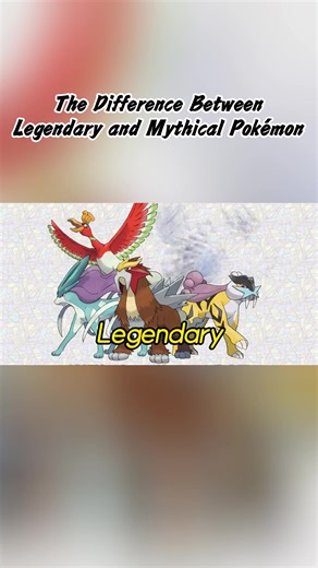 Understanding Legendary and Mythical Pokémon