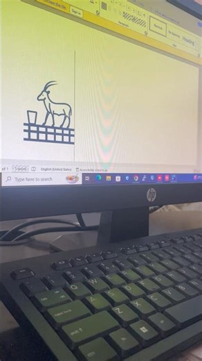 OMG! Create a DEER in MS Word Using Just Shortcut Keys | No Mouse Challenge! #zoo #animals #deer