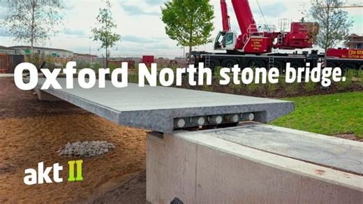 Engineering Oxford North s stone bridge | Macalloy🔹Threaded Bar Cable Systems