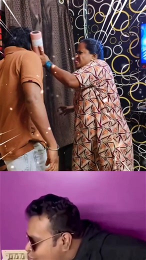 my wife tongue 1 ft parith😂😂😂abangal husband Neeya Naana #maniraja #shorts
