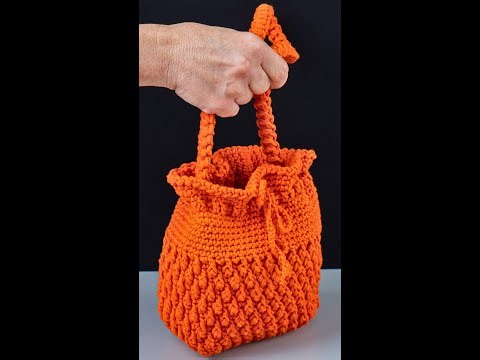 Quick and Easy cute Crochet Shoulder Bag Miarti🧶