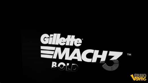 Gillette Commercials, Product shots.