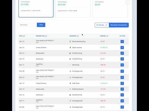 Perfect HOA - Accounting & Bookkeeping Features