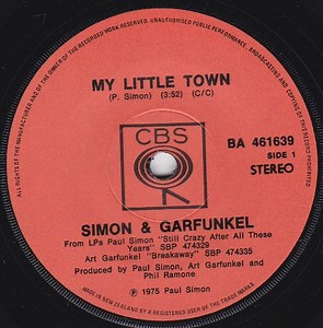 Simon And Garfunkel Plus Art Garfunkel Plus Paul Simon - My Little Town