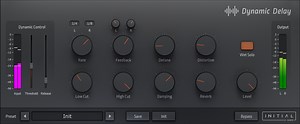 Dynamic Delay by Initial Audio - Delay / Echo Plugin VST VST3 Audio Unit