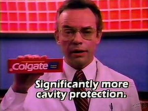 Colgate Toothpaste Commercial 1983