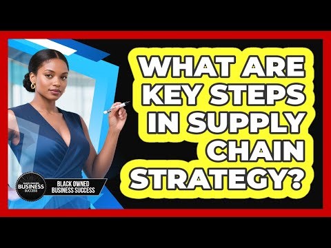 What Are Key Steps in Supply Chain Strategy?