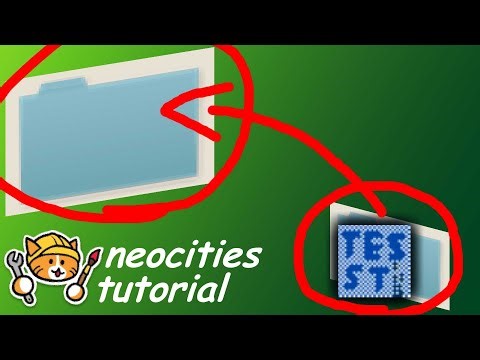 How to move files in Neocities (Tutorial)