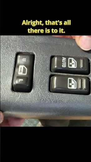 GM Truck/SUV Window Switch Free Fix!!! #gmt800 #gm #tahoe #silverado #chevrolet #diy #fyp #viral