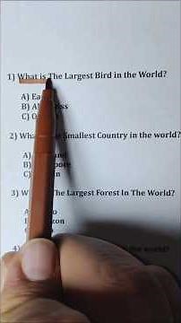 Ultimate General Knowledge Quiz Challenge!🧠 | Can You Beat This Test? 🇺🇸 #shorts #trivia #braintest